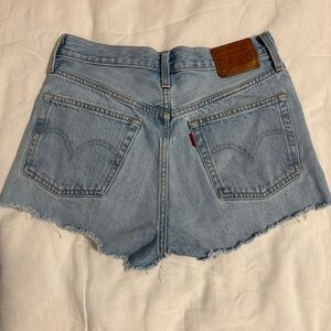 Levi's 501 red tag Women's Light Blue Denim Shorts